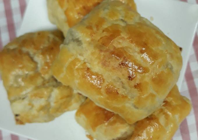 Resep Bolen Pisang Coklat Keju Dengan Puff Pastry Instan Oleh Bunda