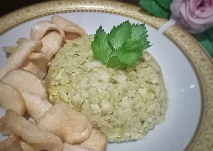 Resep Nasgor Ijo Mentega Oleh Dapur Sesma Cookpad