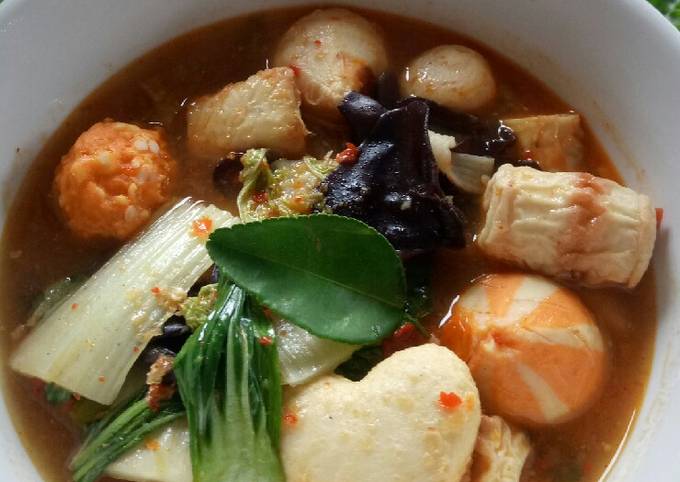 Resep Suki Tom Yum Oleh Kusumawardani Cookpad