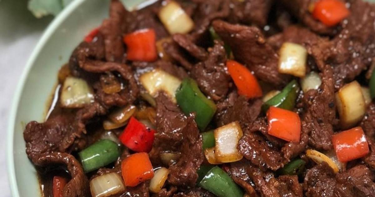 Resep Sapi Lada Hitam Oleh Dilla Wahab Cookpad