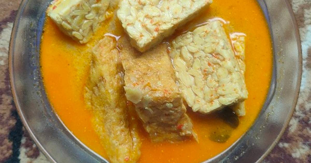 Resep Sayur Kari Tahu Dan Tempe Oleh Nur Apriani Cookpad