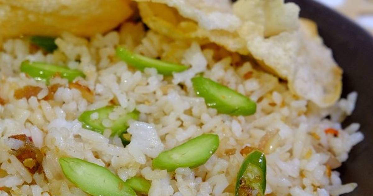 Resep Nasi Goreng Pete Ikan Asin Oleh I Amallea Cookpad