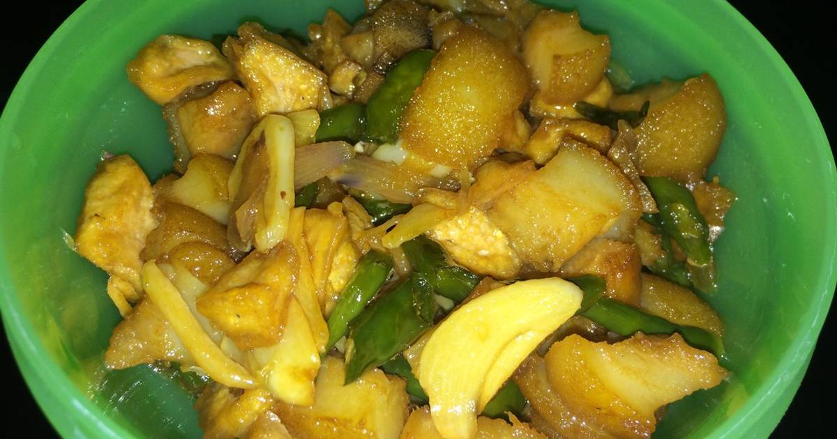 Resep Tumis Kikil Tahu Cabai Hijau Oleh Angita Cookpad