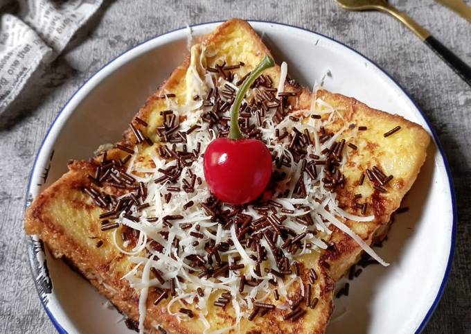 Resep Choco Cheese French Toast Oleh Mama Queen Cookpad