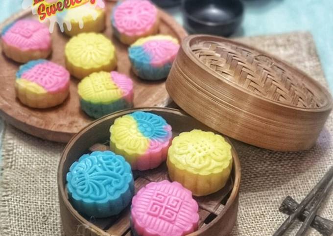 Resep Snow Skin Mooncake Oleh Aling Wang Cookpad