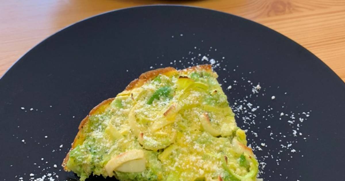 Brokkolis fritatta Huszár Niki receptje Cookpad receptek