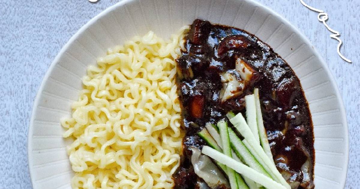 Resep Jajangmyeon Oleh Rina Okta Cookpad