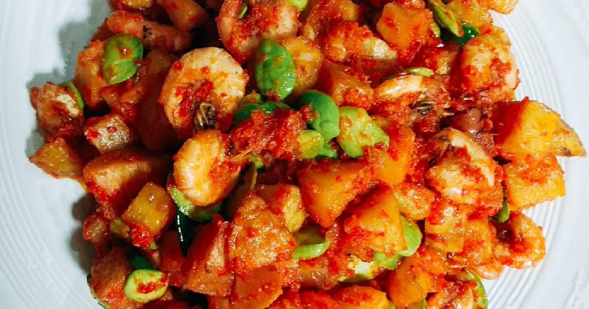 Resep Sambel Goreng Kentang Udang Pete Oleh Elika Dapoerkuesalamah