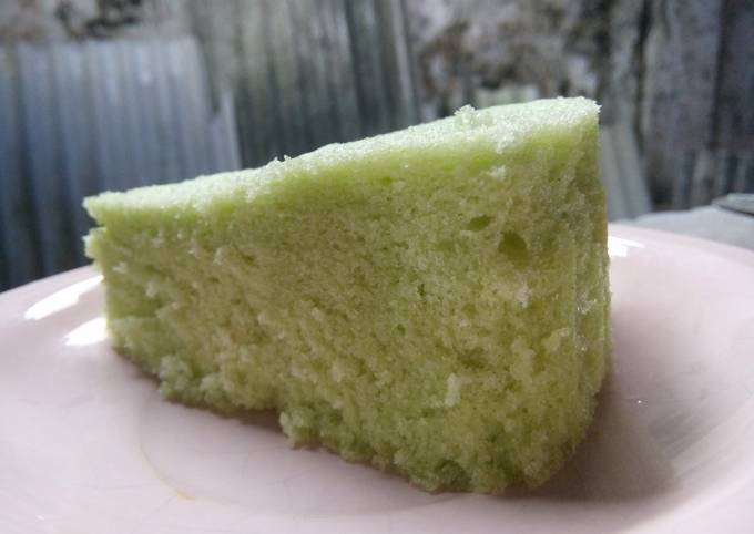 Resep Sponge Pandan Oleh Wanty Cookpad