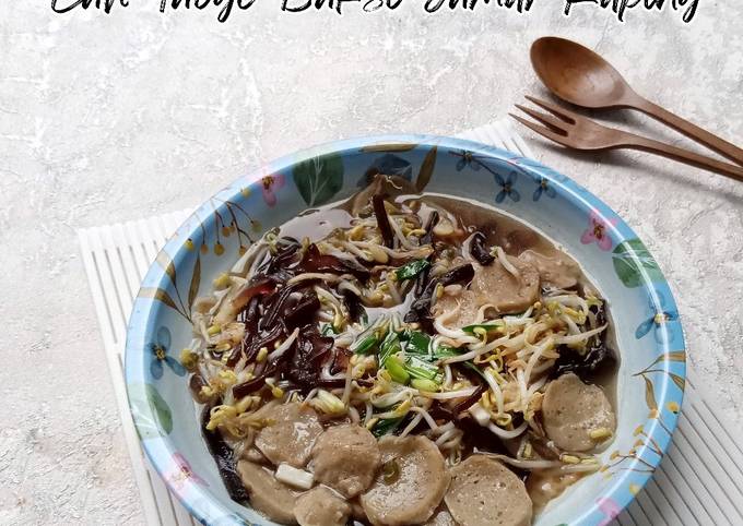 Resep Cah Taoge Bakso Jamur Kuping Oleh Lia Ariani Cookpad