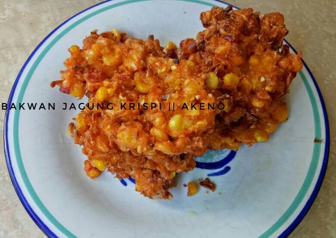 Resep Bakwan Jagung Renyah Oleh Dewwod Dewwi Dean Cookpad