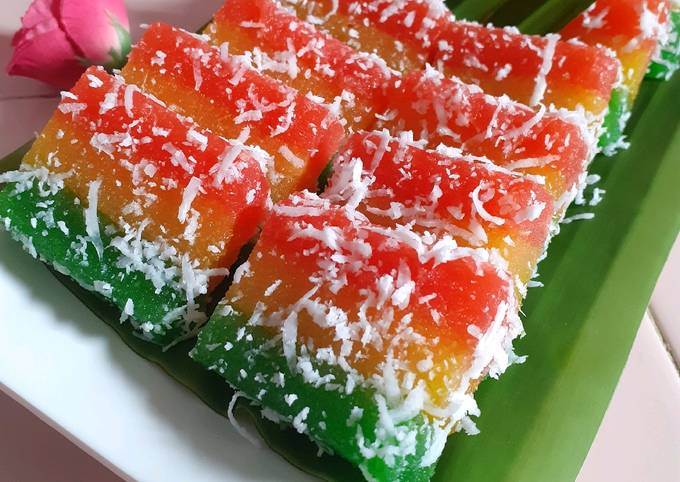 Resep Lapis Singkong Pelangi Oleh Vera Ratnasari Suseno Putri Cookpad