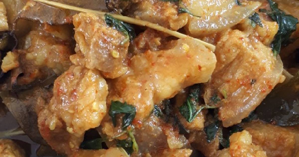 Resep Babi Rica Daun Kemangi Oleh Cleoputri Cookpad