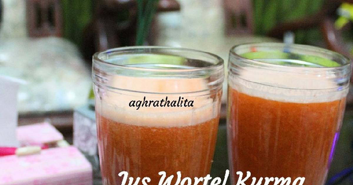 Resep Jus Kurma Wortel Bikinramadanberkesan Oleh Agnita Cookpad