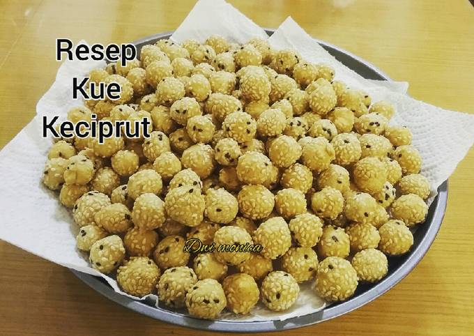 Cara Buat Keciprut Wijen Tepung Ketan Yang Cepat Cookandrecipe