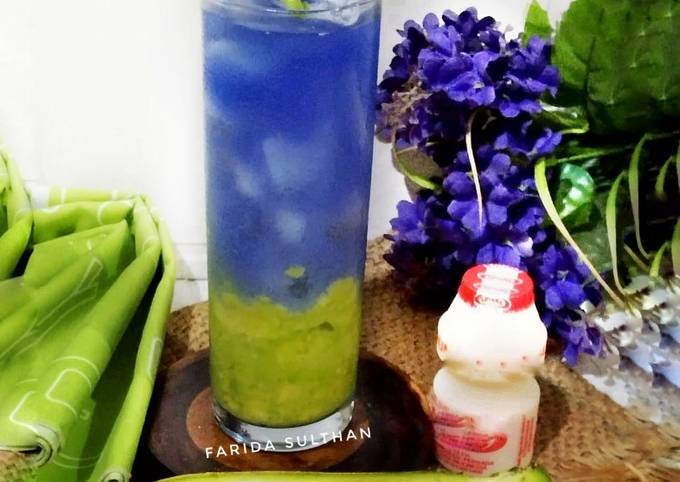 Resep Es Alpukat Bunga Telang Oleh Farida Sulthan IG Malika02782