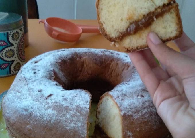 Torta De Vainilla Rellena De Dulce De Leche Receta De Recetas A Y D