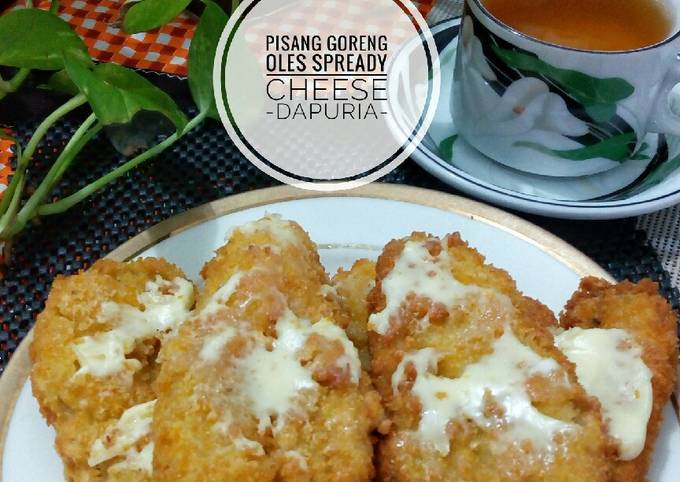 Resep Pisang Goreng Krispi Oles Spready Cheese Oleh Ria Harsanti Cookpad