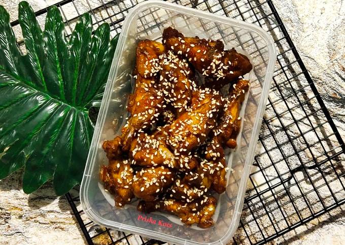 Resep Spicy Chicken Wings Stok Frozen Oleh Priska Koes Cookpad