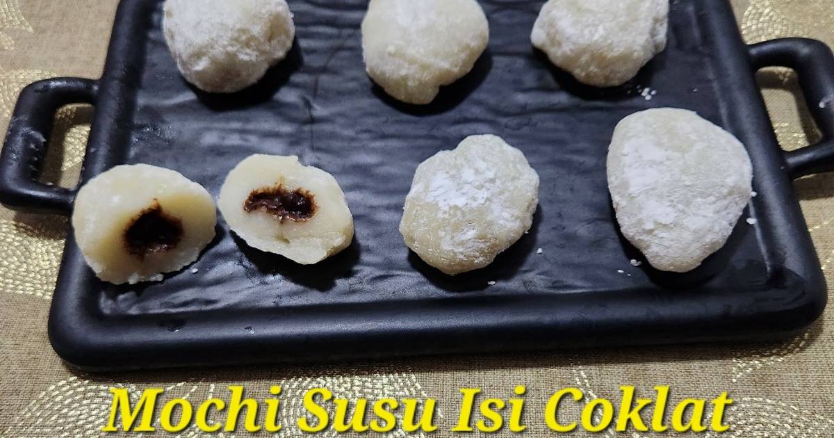 Resep Mochi Susu Isi Coklat Oleh Deswita Muharni Cookpad