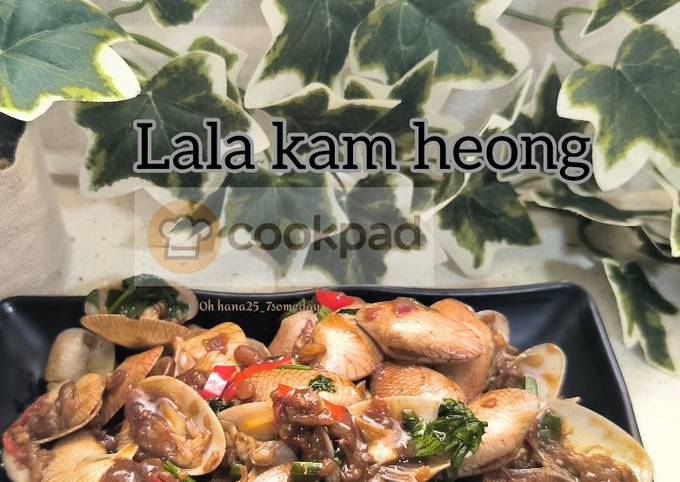 Resipi Lala Kam Heong Oleh H Hana Cookpad