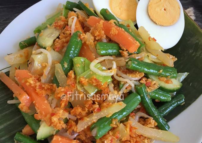 Resep Urap Sayur Bumbu Tumis Oleh Fitri Sasmaya Cookpad