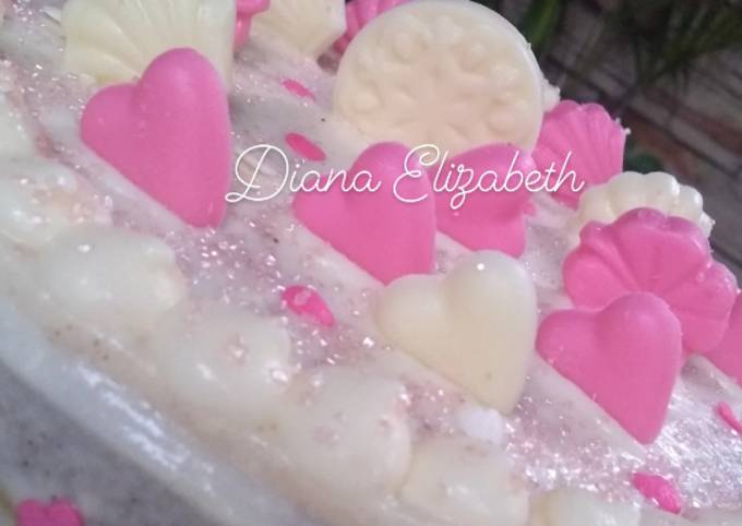 Naked Cake Con Frosting De Queso Crema Receta De Diana Elizabeth