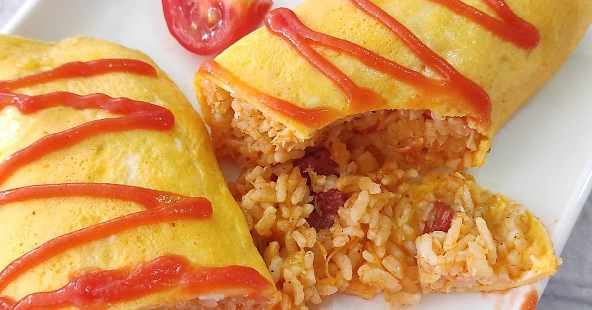 Resep Omurice Japanese Omelette Rice Oleh Heti Cookpad