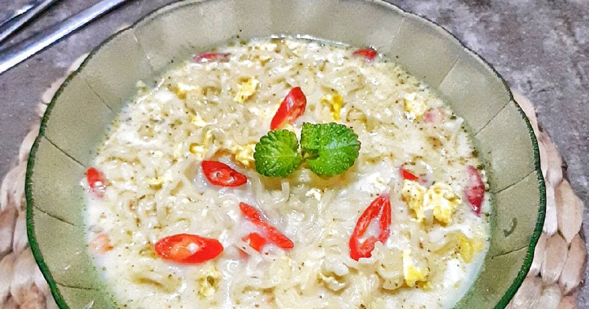 Resep Mie Kuah Susu Oleh Arum Yusia Cookpad