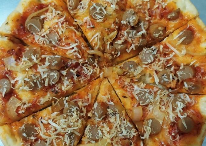 Resep Pizza Oven Tangkring Oleh Sri Rizki Cookpad