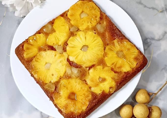 Resep Pineapple Upside Down Cake Oleh Ibu Tina Cookpad