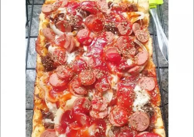 Resep Beef Mozarella Pizza Oleh Md S Kitchen Cookpad