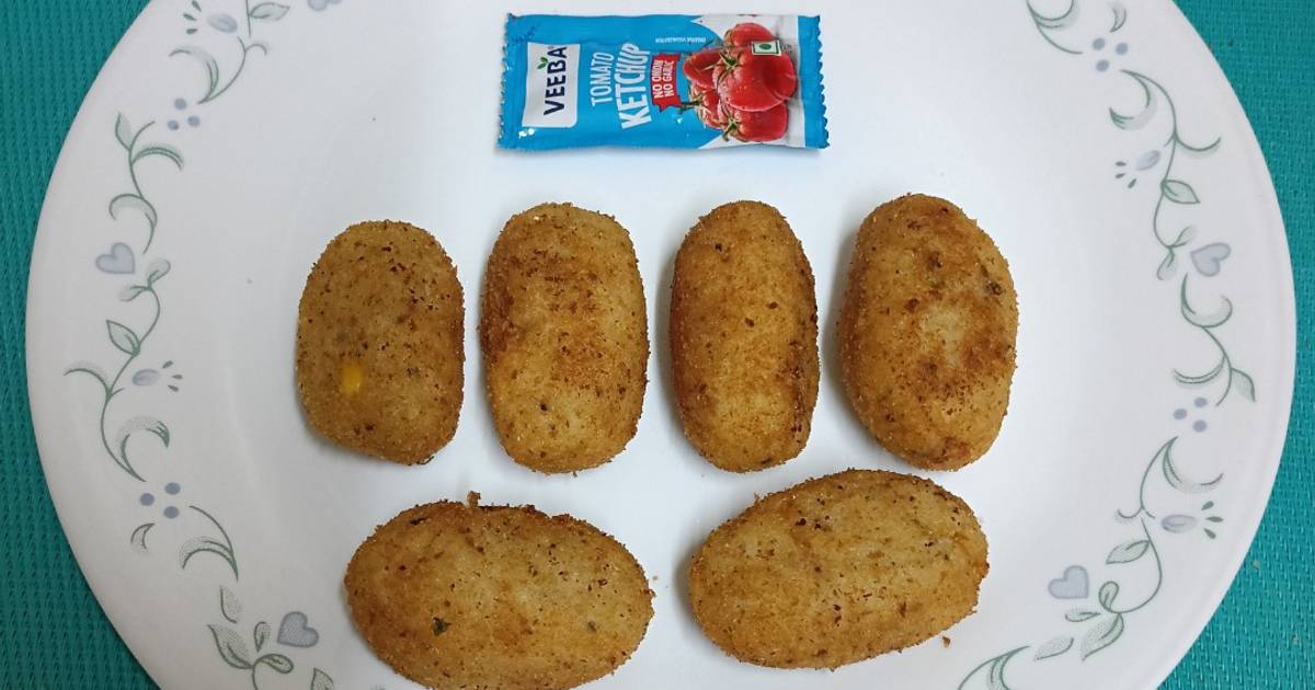 Corn Paneer Croquettes Recipe By Bina Samir Telivala Cookpad