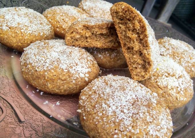 Galletitas De Lim N Y Coco Integrales Receta De Lucila Cookpad