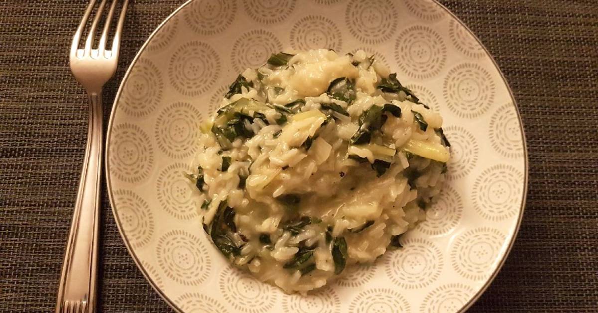 Risotto aux blettes de marlène Cookpad