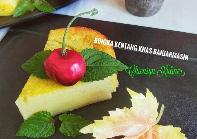 Resep Bingka Kentang Khas Banjarmasin Oleh Chiensyn Kuliner Cookpad