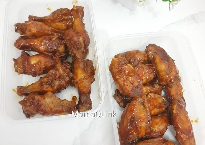 Resep Spicy Chiken Wings Oleh Mamaquink Cookpad