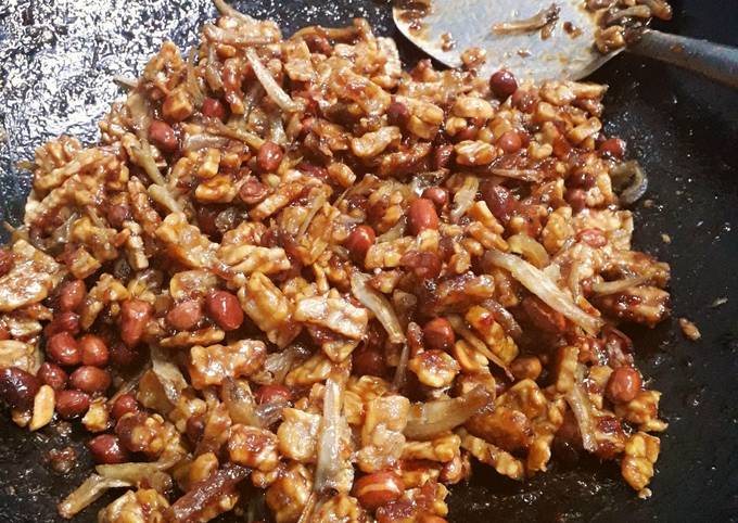 Resep Kering Tempe Teri Kacang Oleh Mythaaa Cookpad