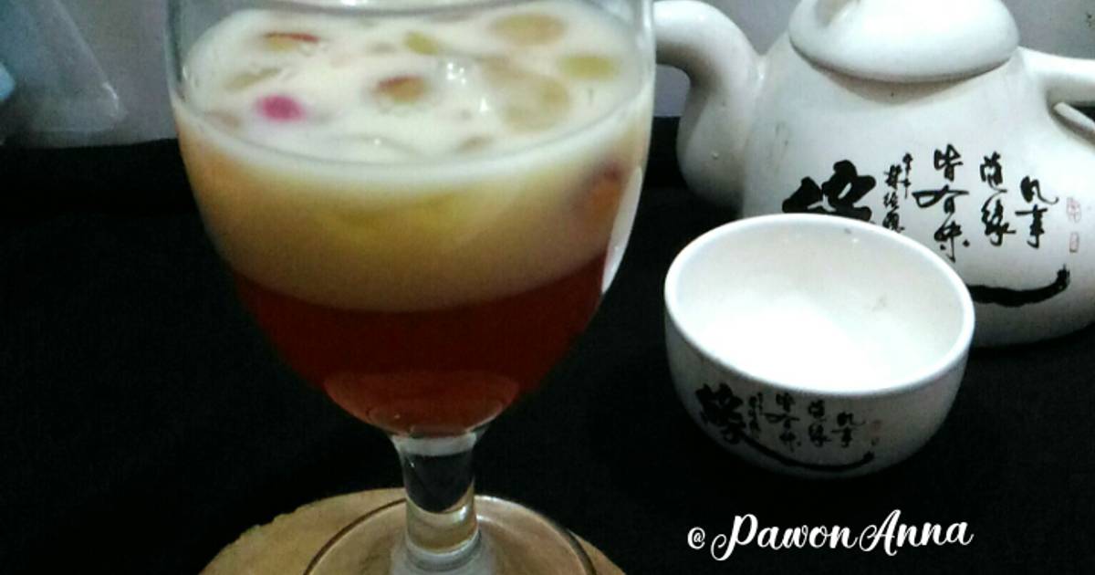 Resep Susu Yakult Anggur Enak Dan Mudah Cookpad