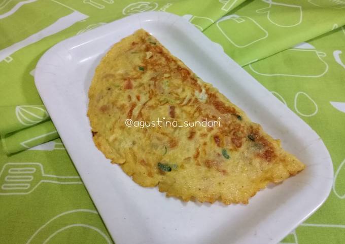 Resep Telur Dadar Sosis Keju Oleh Agustina Sundari Cookpad