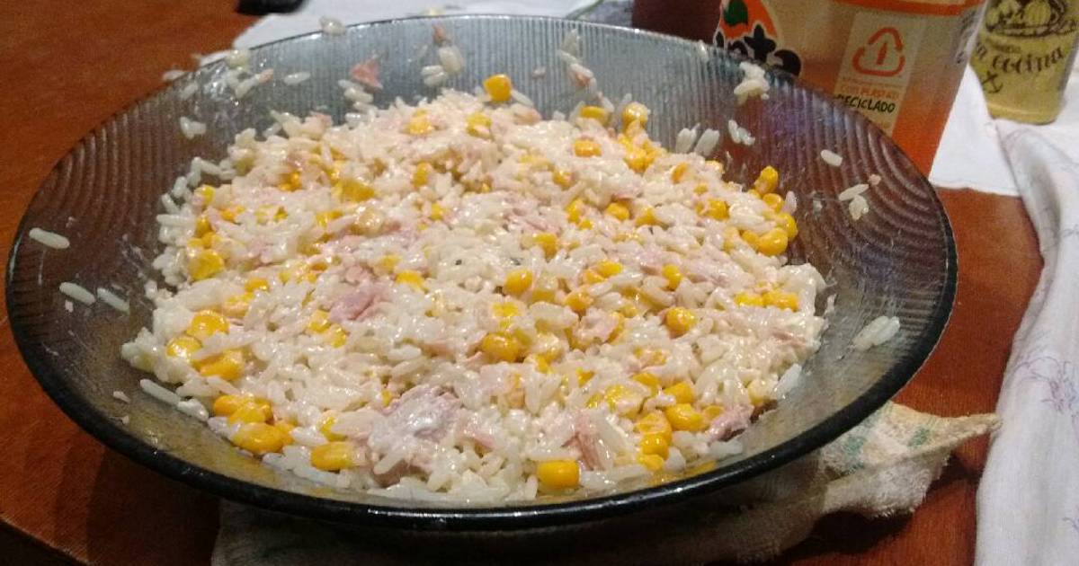 Arroz Blanco Con Atun Recetas Caseras Cookpad