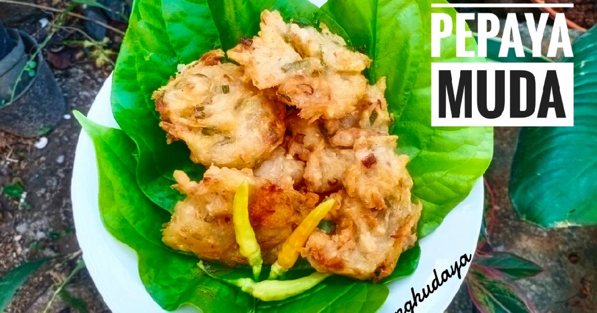 Resep Bakwan Pepaya Muda Oleh Aang Hudaya Cookpad