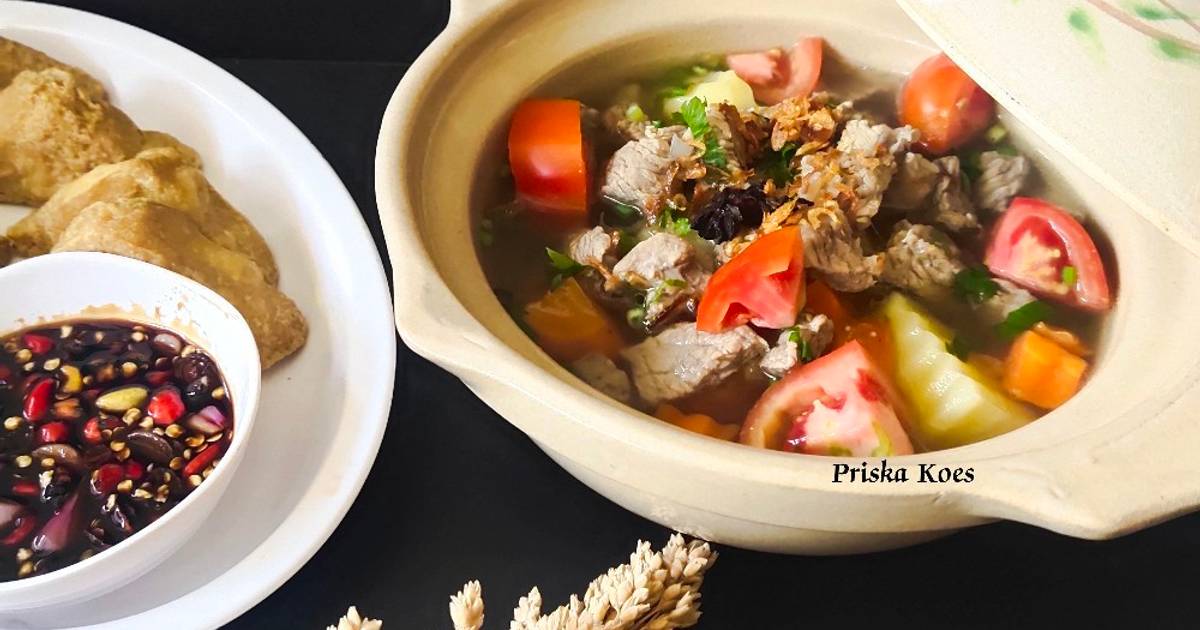 Resep Sup Daging Bumbu Rempah Oleh Priska Koes Cookpad