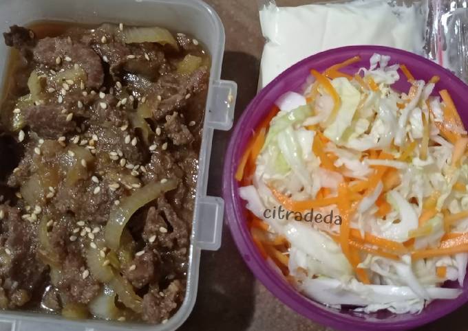 Resep Beef Teriyaki Ala Yoshinoya Oleh Citradeda Cookpad