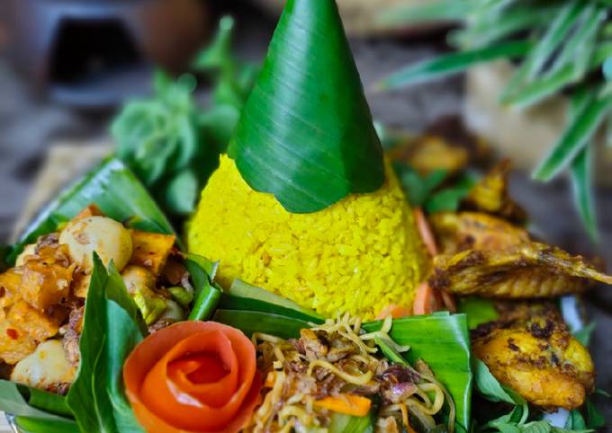 Resep Tumini Nasi Kuning Oleh Ati Agus Sapto Mom S Firza Cookpad