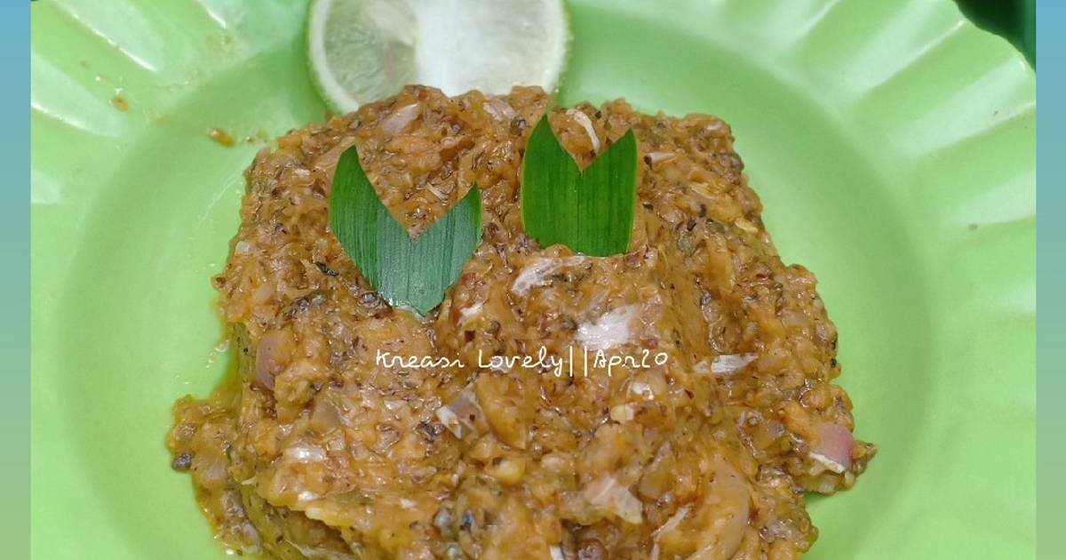 Resep Sambal Tuk Tuk Oleh Kreasi Lovely Cookpad