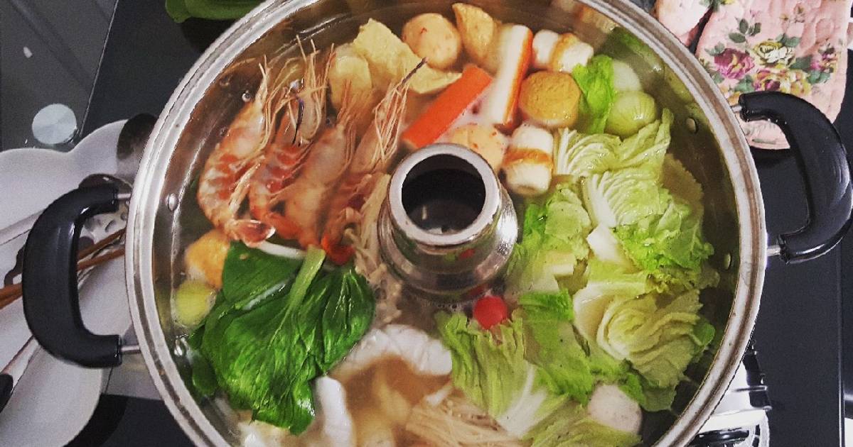 Resep Sukiyaki Shabu Homemade Ala Bundes Kuah Kaldu Oleh Bunda Atse