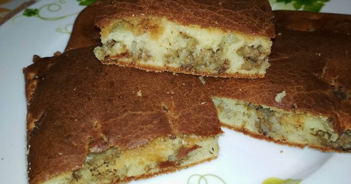 Рецепт Заливного Пирога С Фаршем