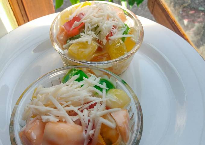 Resep Salad Jelly Semangka Melon JSM Ceria Oleh SaBa S Kitchen Cookpad