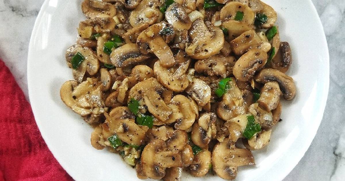 Resep Tumis Jamur Kancing Lada Hitam Oleh Dapur Airin Cookpad